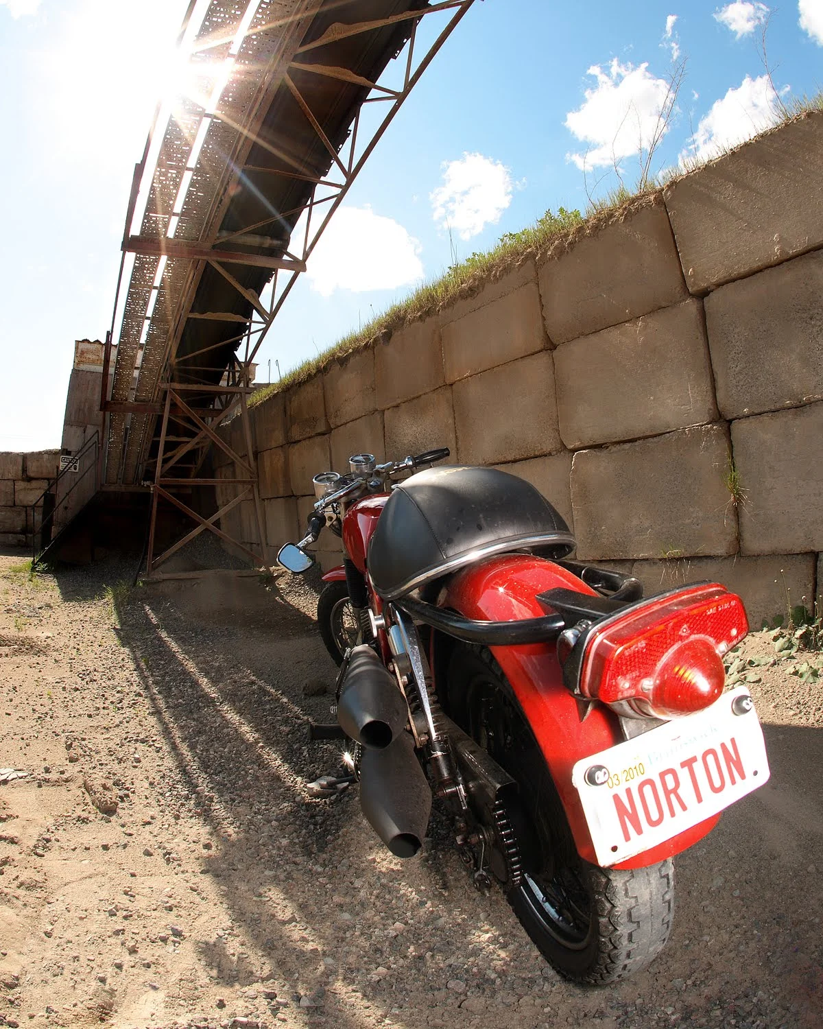 Newly Acquired 1970 Norton Commando S (pics)