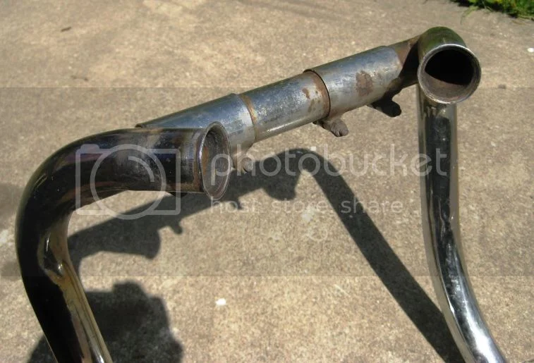 Fractured Exhaust Pipe