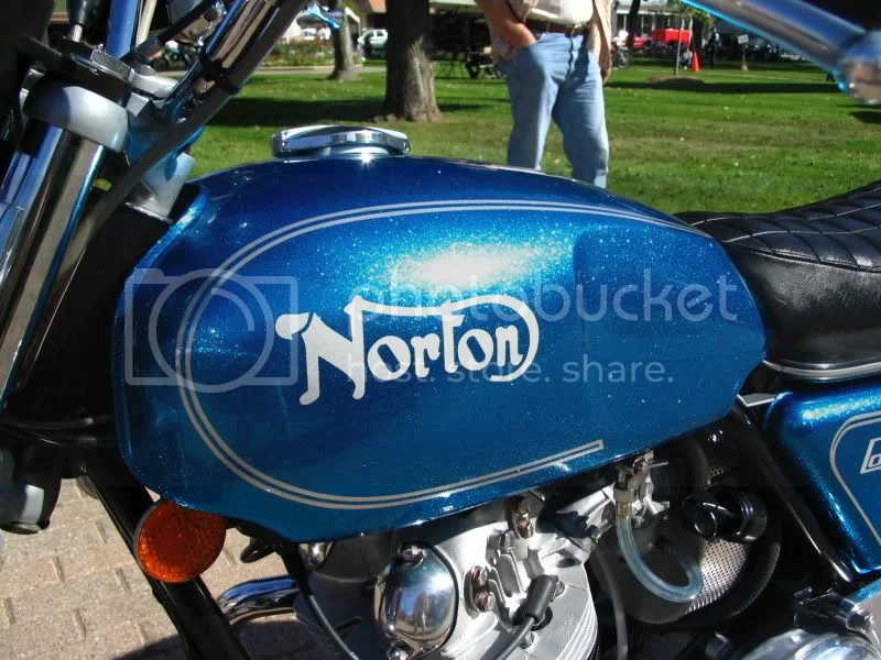 Michigan Norton Owners "Charity Bike" build