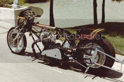 anyone recognise this old drag bike from houston?