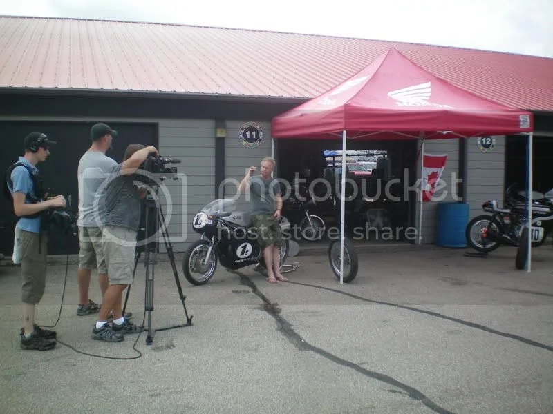 Kenny Cummings Norton at Mid Ohio VMD