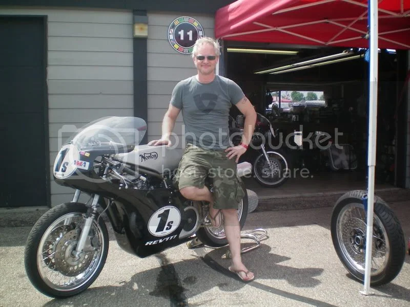 Kenny Cummings Norton at Mid Ohio VMD