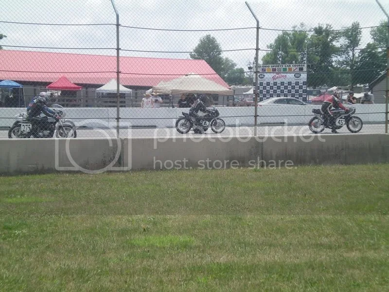 Kenny Cummings Norton at Mid Ohio VMD