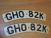 Value of old UK registration plates?