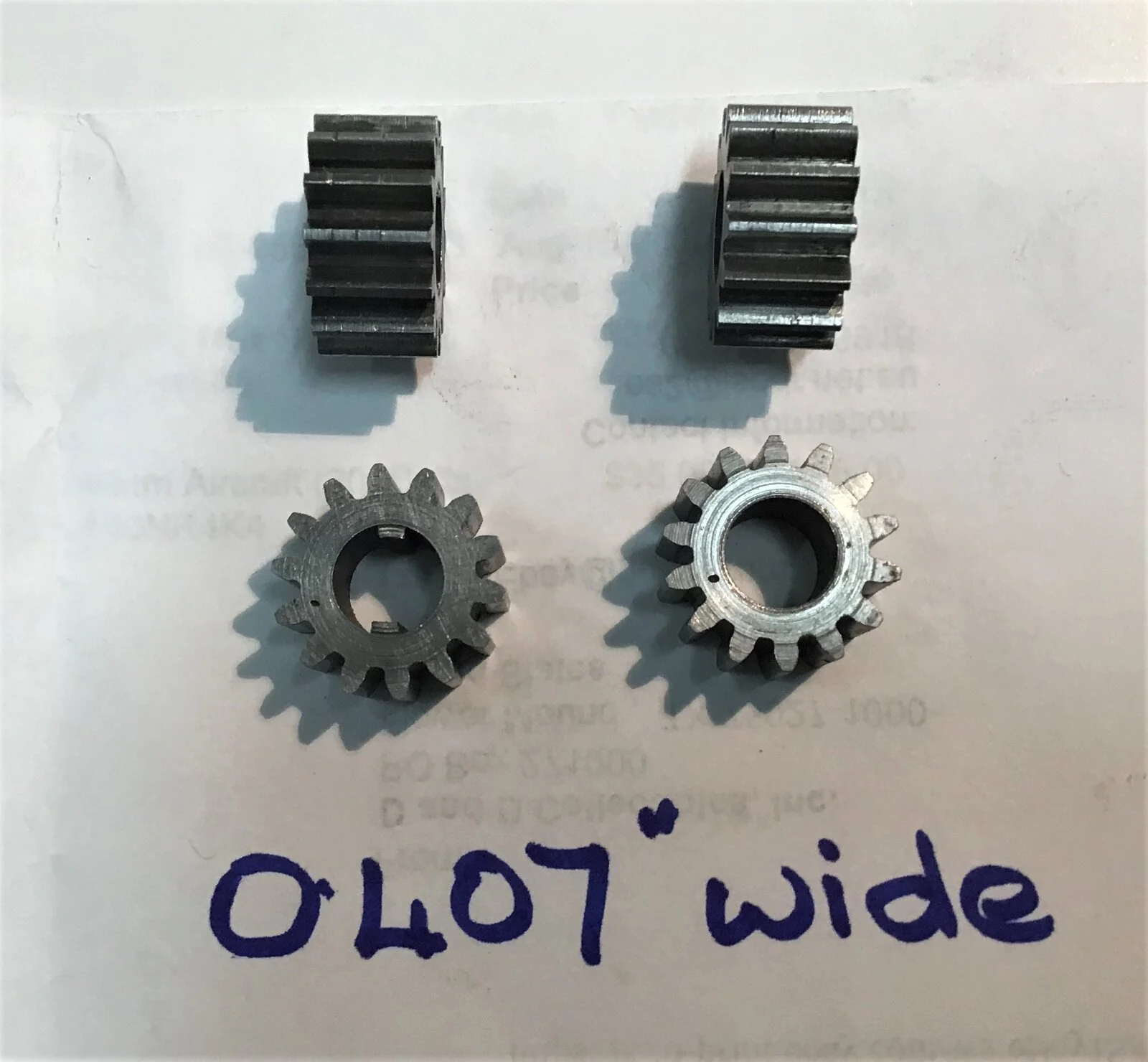 Oil pump scavange gear question