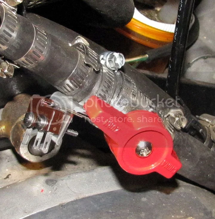 Oil Tank Shutoff valve (2013)