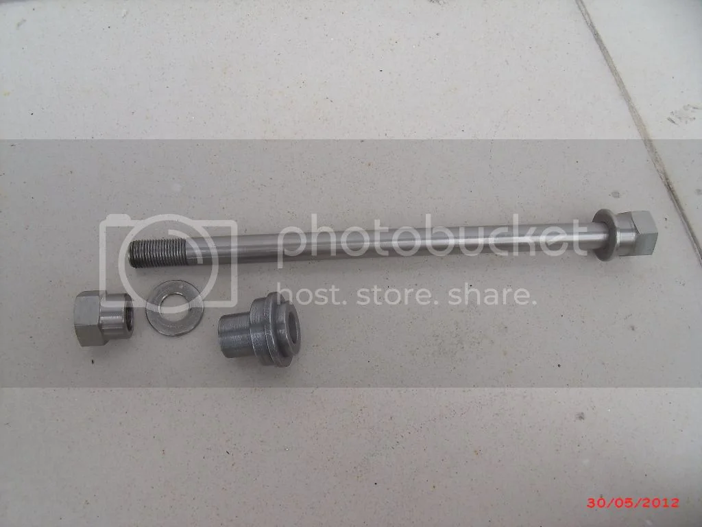 one piece axle for mk3 commando