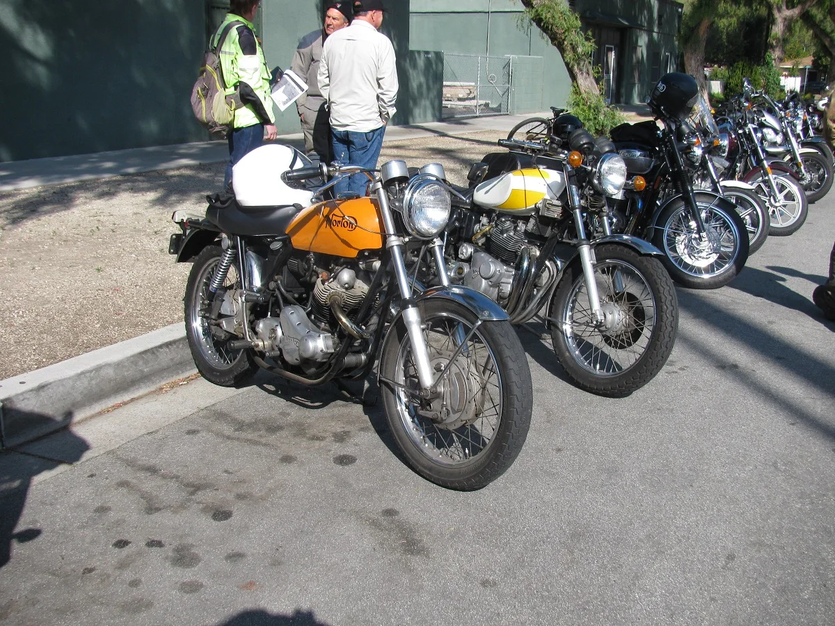 Socal Norton Owners Club Ride to Ojai 2020