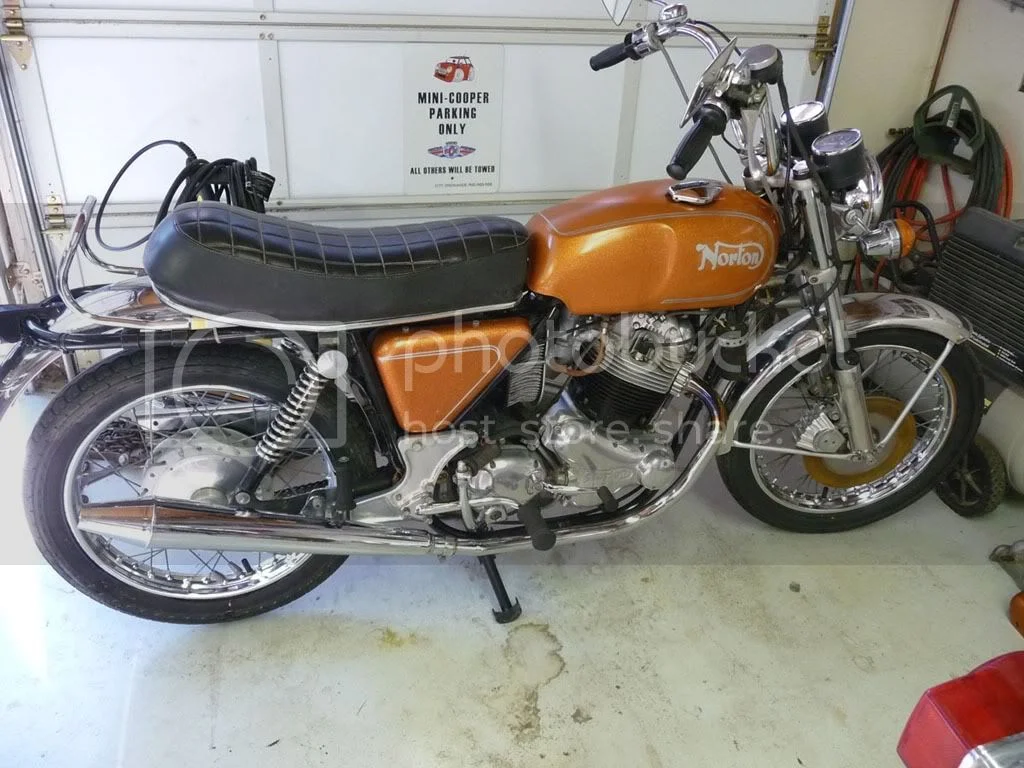 Barn find 1974 850 Commando