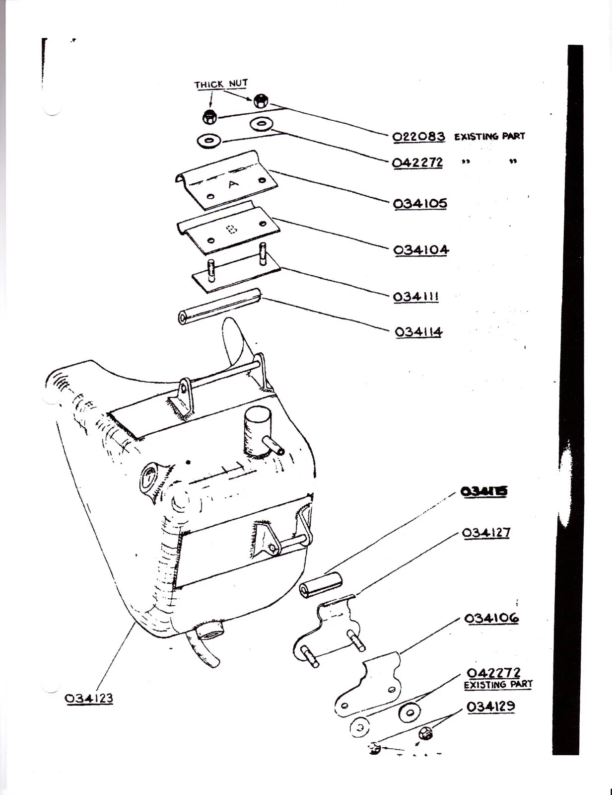 P11 oil tank mounting