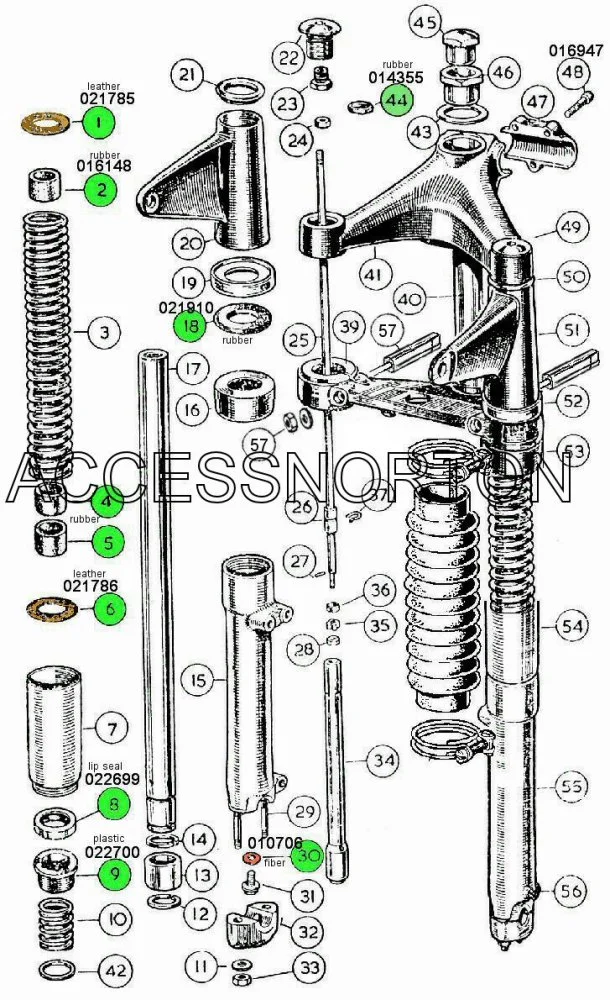 Teledraulic fork rebuild