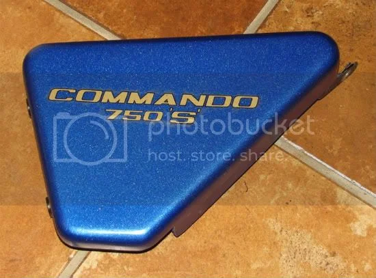 Reasonable '75 Commando paint jobs, New question