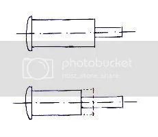 Norvil Rear Brake Cable w/ Inline Switch