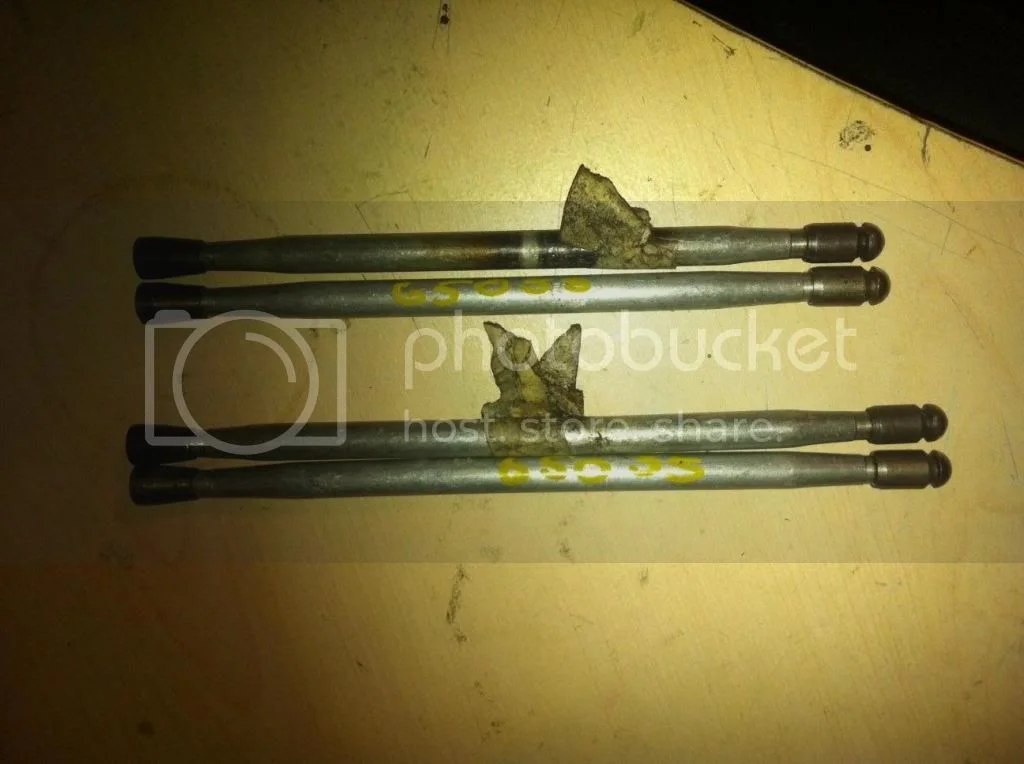 Norton valve and pushrod lengths