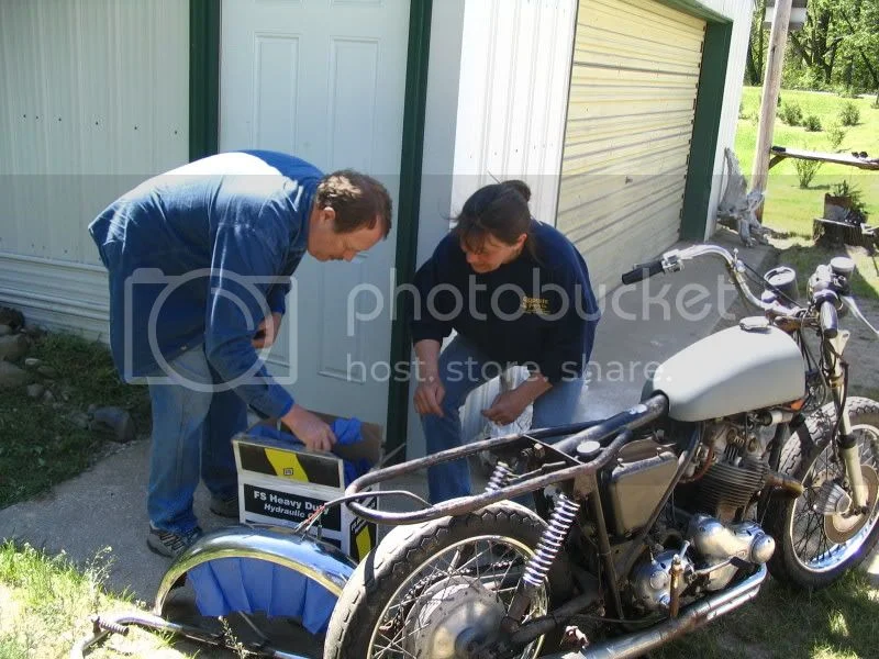 Michigan Norton Owners "Charity Bike" build