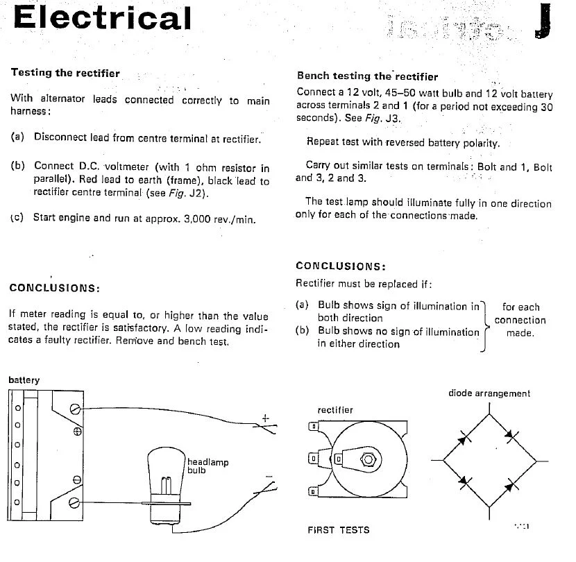 Charging system troubleshooting question