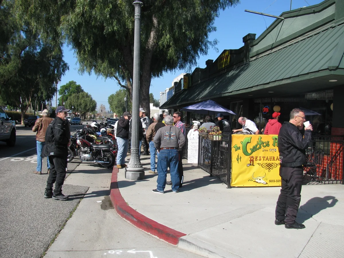 Socal Norton Owners Club Ride to Ojai 2020