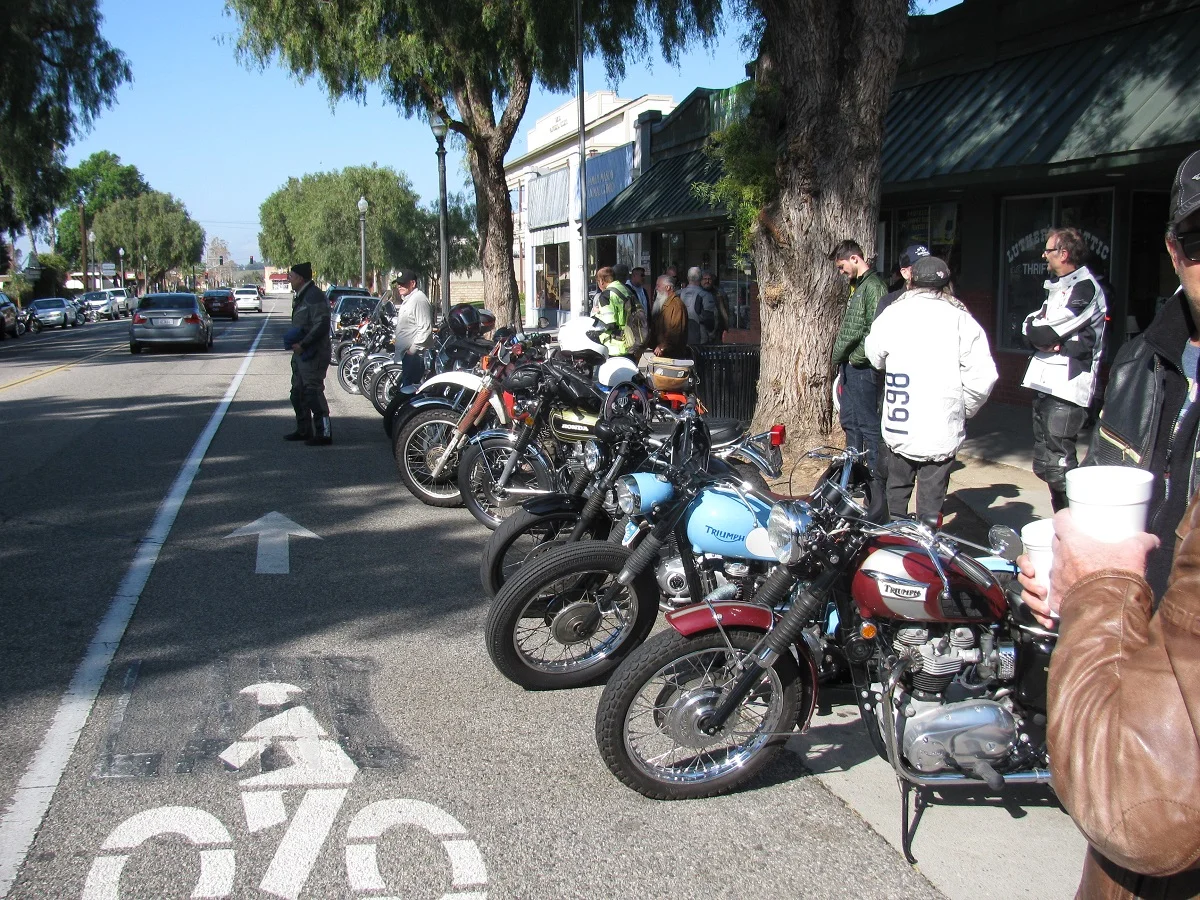 Socal Norton Owners Club Ride to Ojai 2020