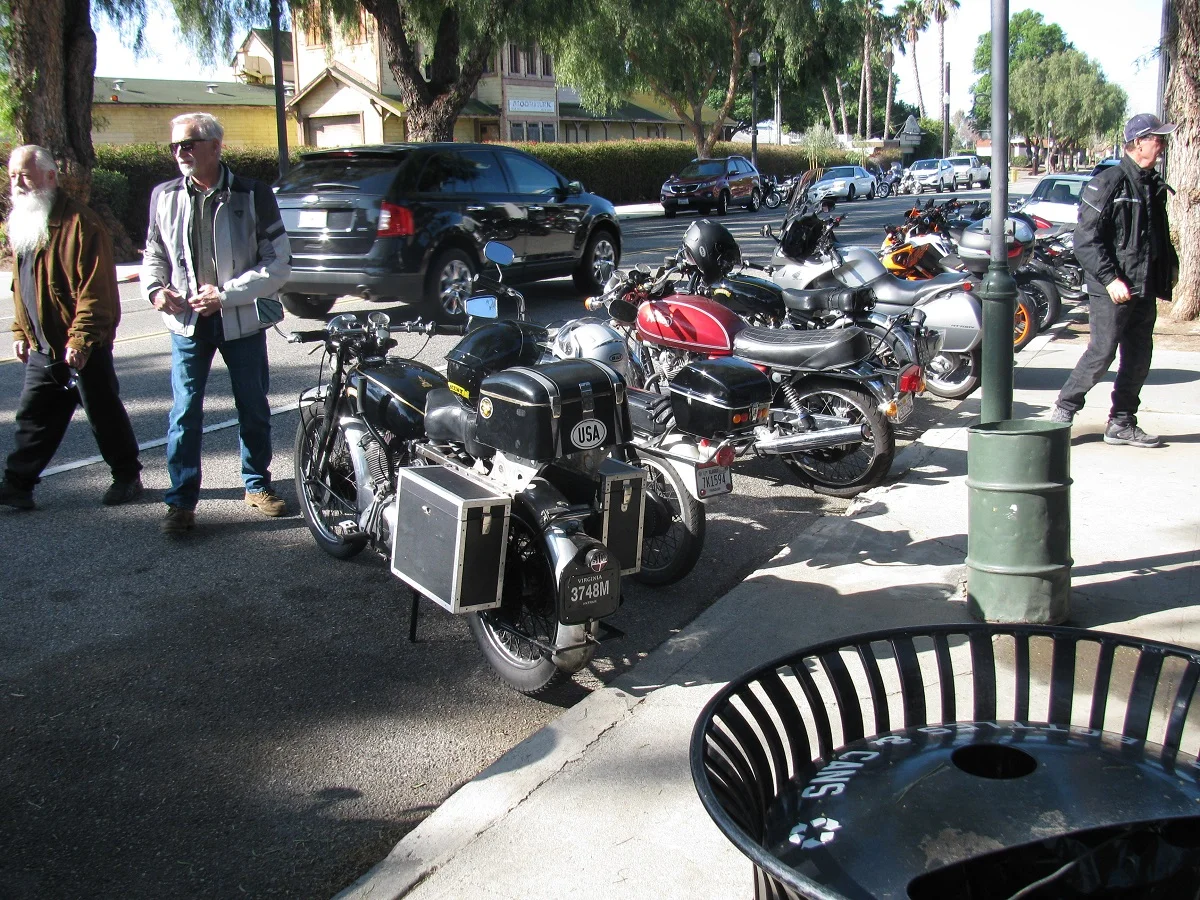 Socal Norton Owners Club Ride to Ojai 2020