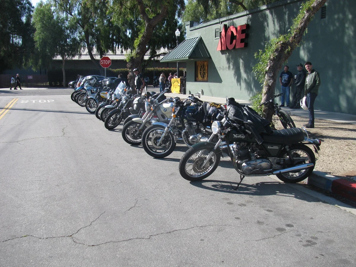 Socal Norton Owners Club Ride to Ojai 2020