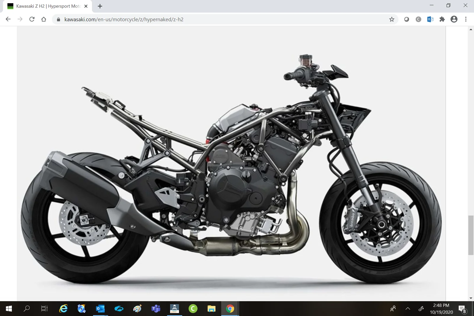 Norton UK Website drop 961 , Variants and Superlight from Bike listing