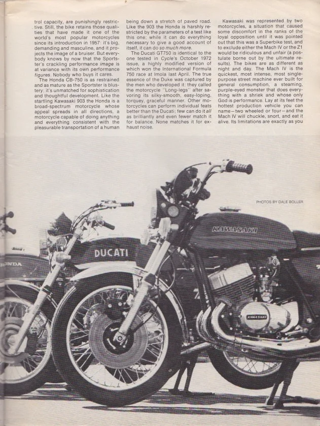 1973 Superbike Shootout!