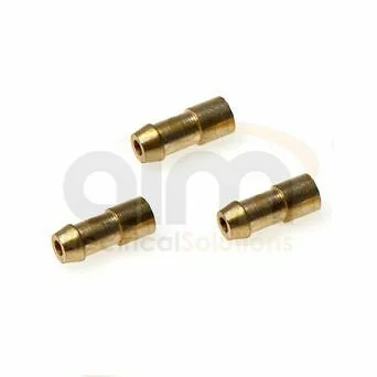 Need to identify a brass crimped on wire connector .