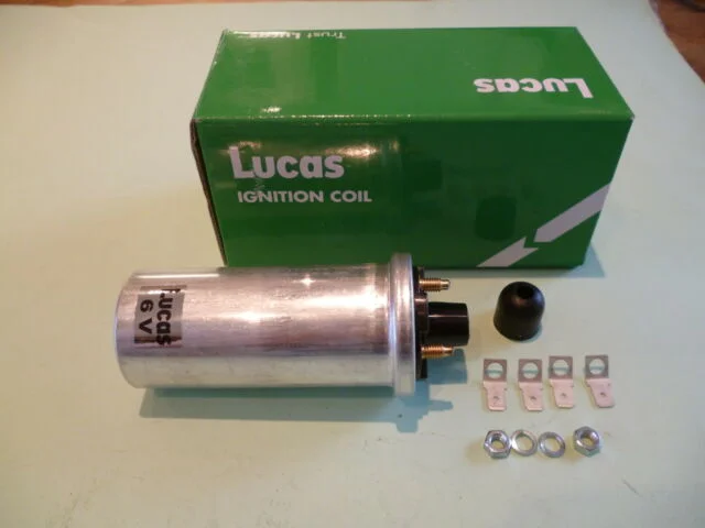 Lucas coil twin blade terminals