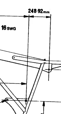 Published Commando frame dimensions