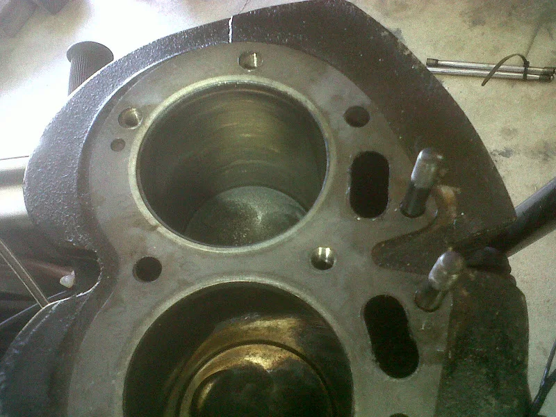 71  knock/click Burned valve pics