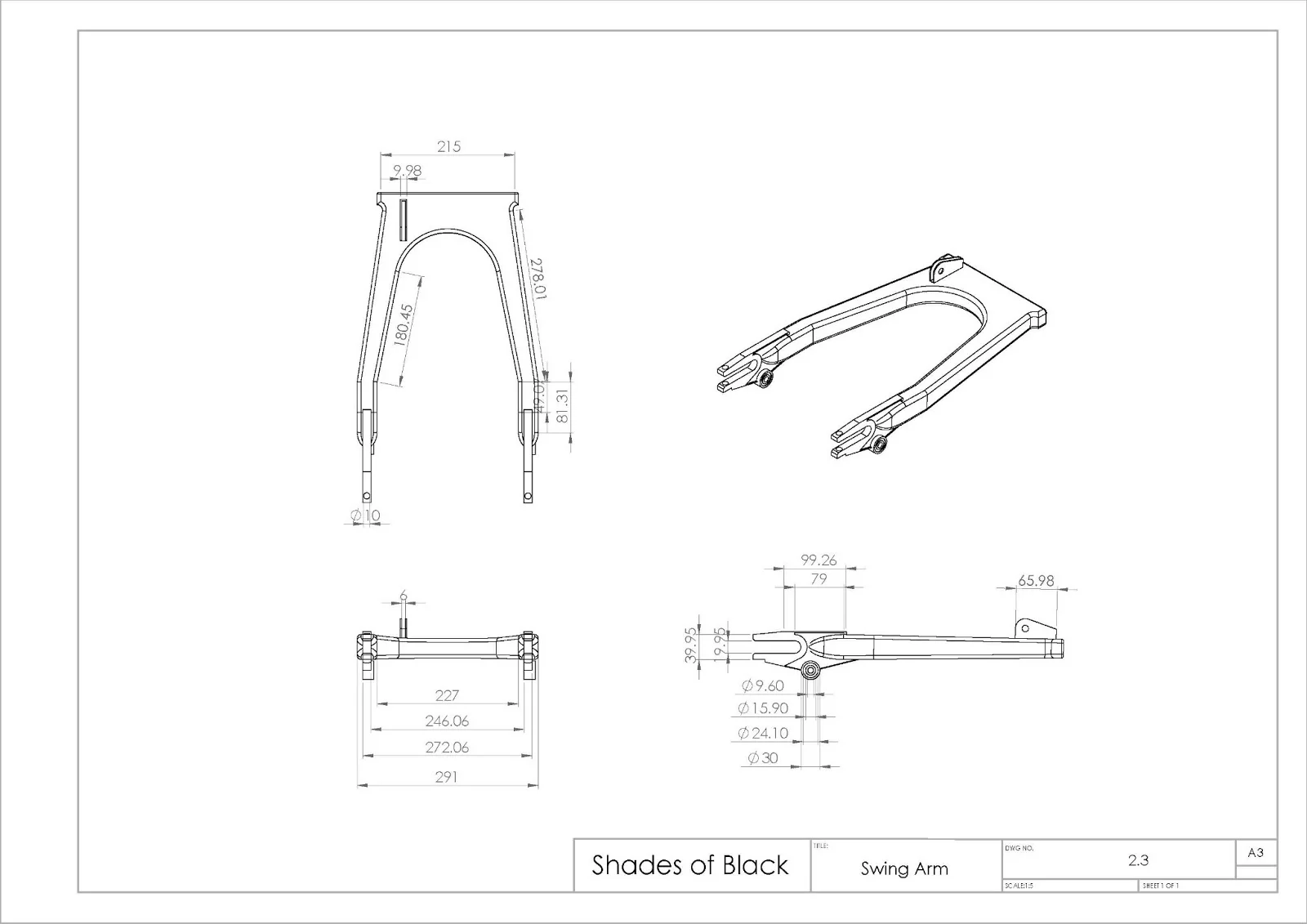 Model 50 Swing-arm