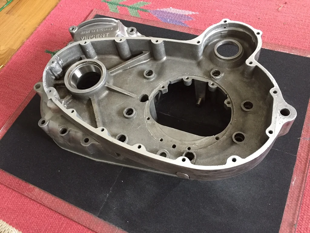 Crankcase repair (53 Vincent restoration)