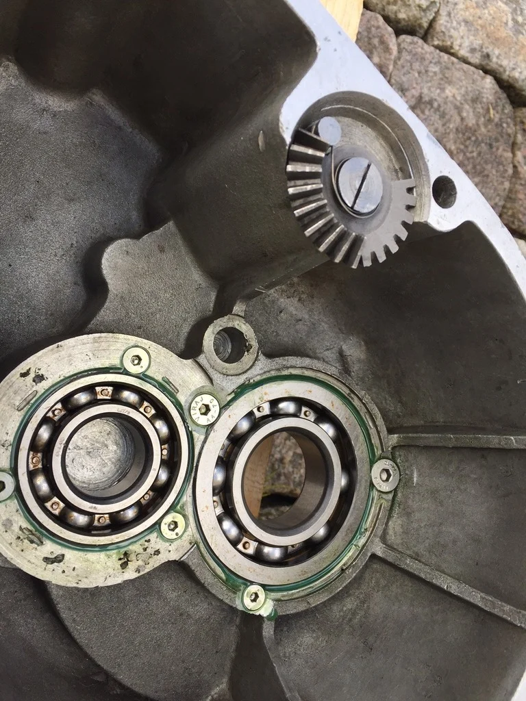 Crankcase repair (53 Vincent restoration)