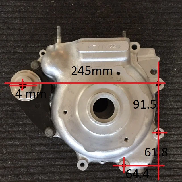 Swingarm support bracket to allow roller without engine in place