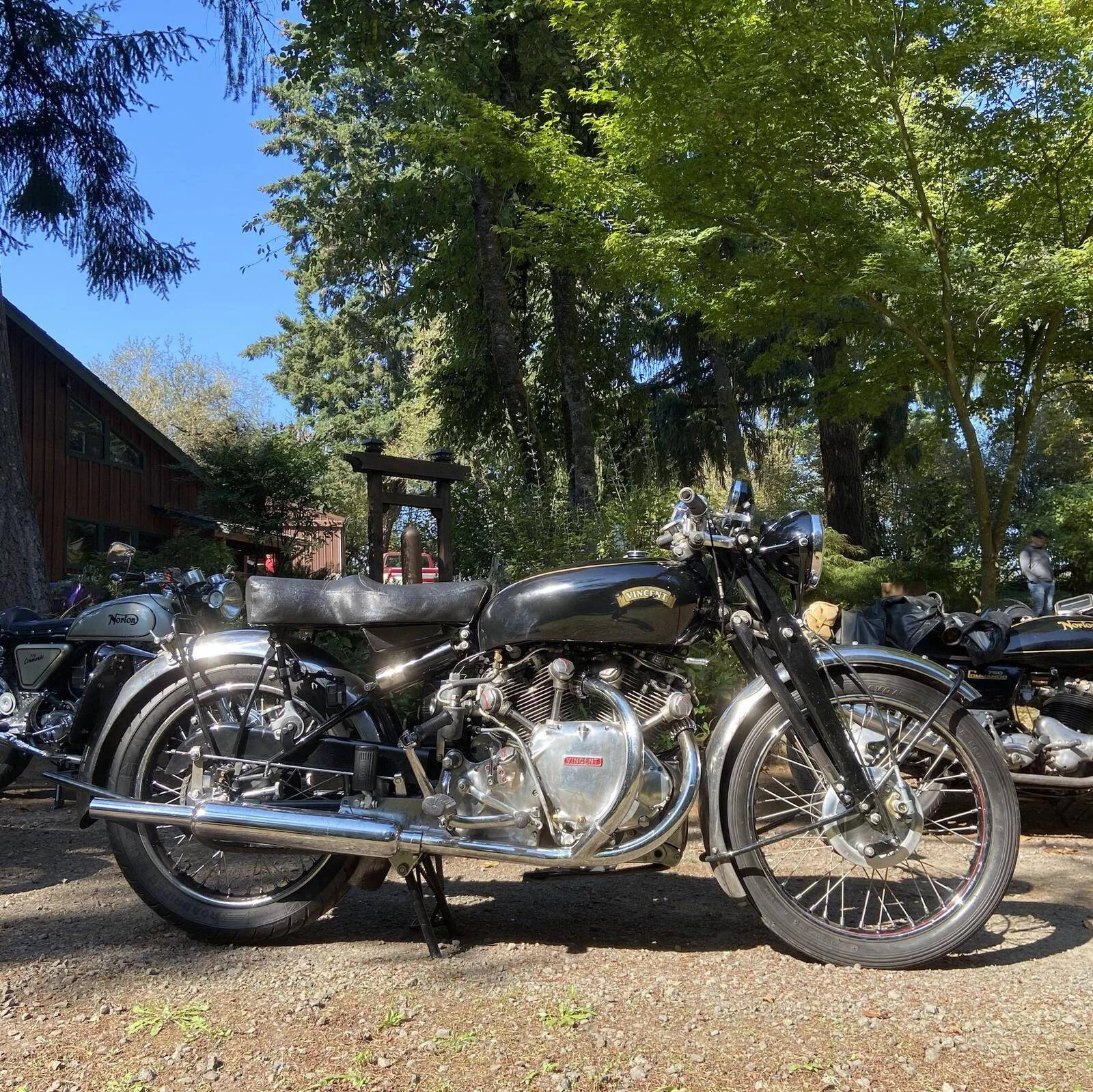 Oregon Norton Club October get together