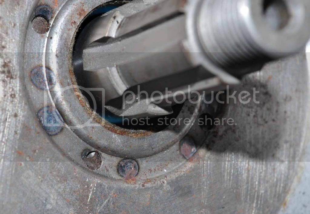 TTI gearbox clutch push rod