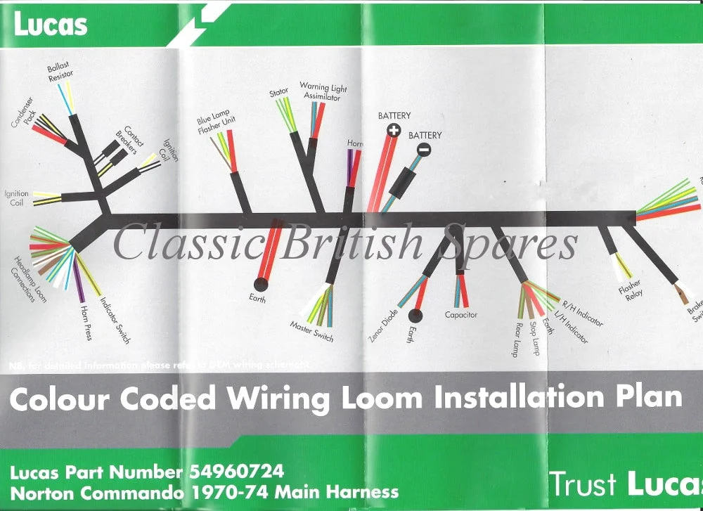 wiring loom question esp: horn connection/ whats what