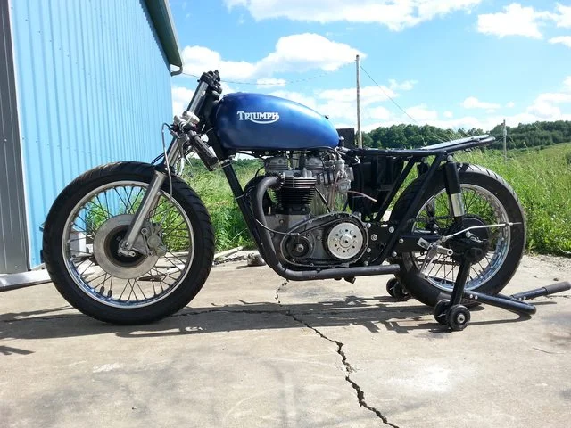 Norton Commando Land Speed racer update