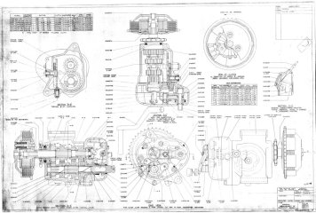 P11 Gearbox, clutch, kickstart, sprocket