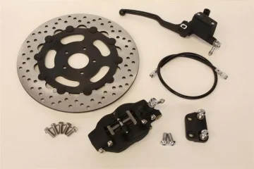 New cNw/ Brembo brake kit, Black