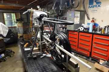 My first hot rod Norton