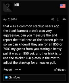 Differences in old vs new Barnett plates
