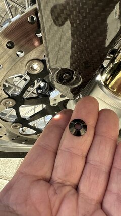 Titanium bolts and nuts replace———>