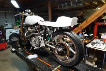 My first hot rod Norton