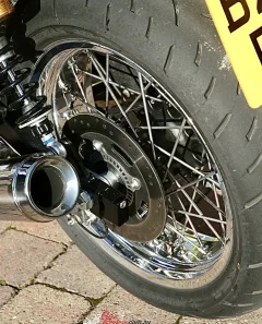 Carbon Wheels on ABS Norton 961