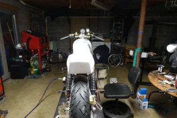 My first hot rod Norton