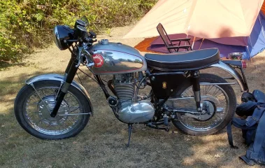 Replacing original mudguards on a '65 Jubilee with after market chrome