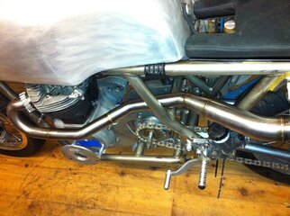 Maney exhaust downpipe length (headers)