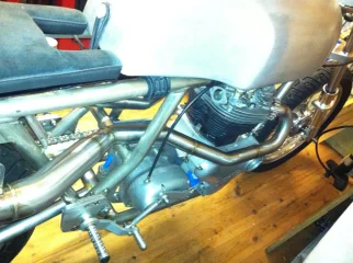 Maney exhaust downpipe length (headers)