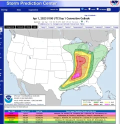 Tornado on the ground in Iowa & Arkansas